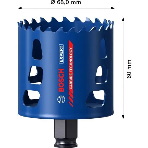 BOSCH 2608900433 EXPERT POWERCHANGE GATZAAG TOUGH MATERIAL 68MM