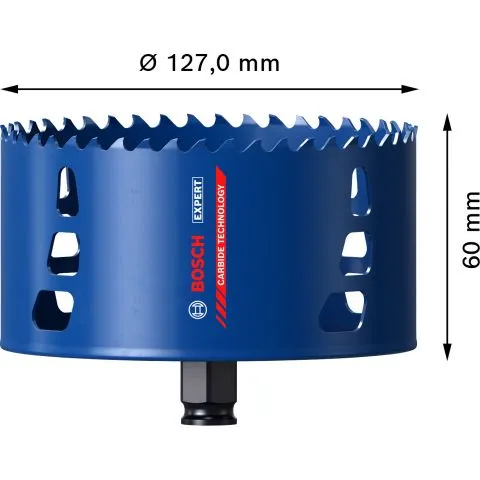 BOSCH 2608900443 EXPERT POWERCHANGE GATZAAG TOUGH MATERIAL 127MM