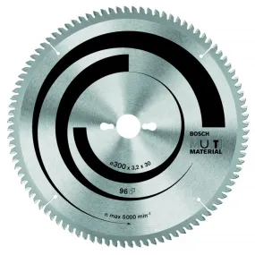Bosch Cirkelzaagblad Multi Material 254 x 30 x 3,2 mm, 96