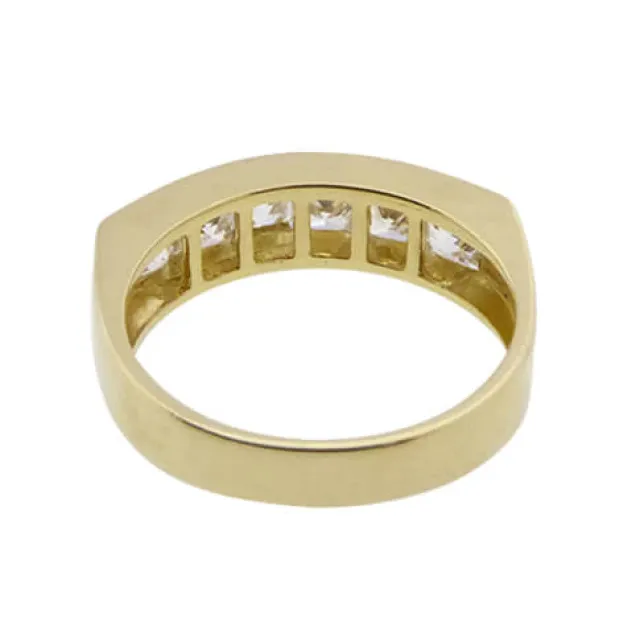 Christian Gouden zirkonia ring