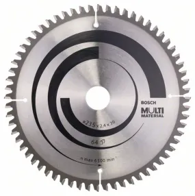 Cirkelzaagblad Multi Material 235x30/25mm T64 Bosch 2608640514