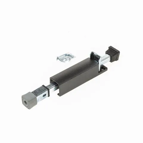 Deurvastzetter Oxloc zwart 242x37mm