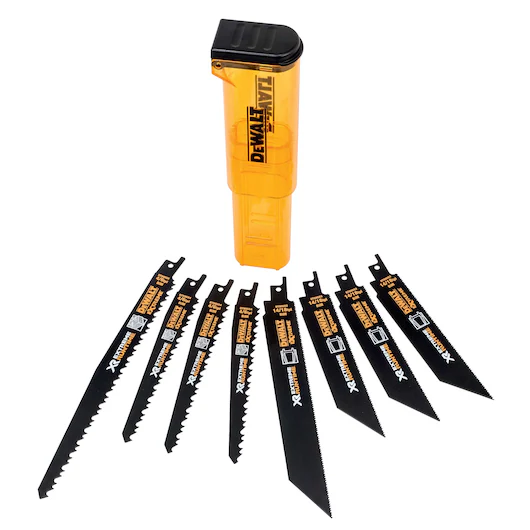 DeWalt 8-delige set reciprozaagbladen