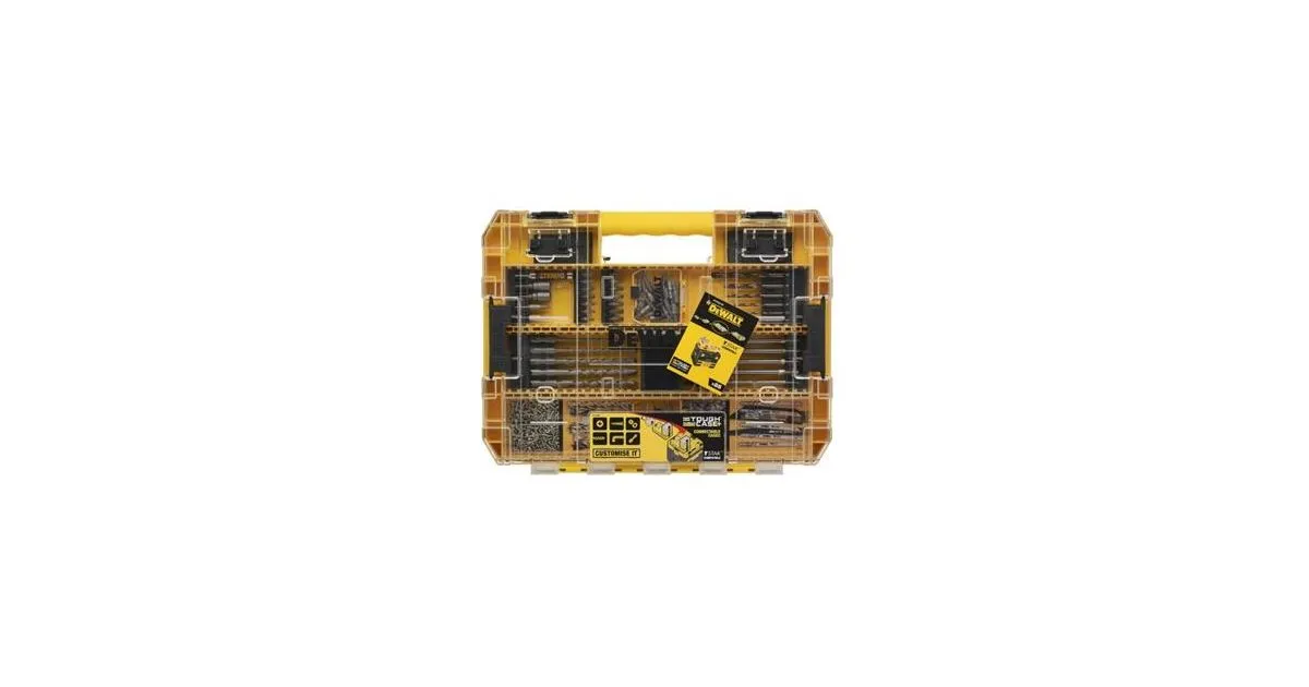 DEWALT PLATTE HOUTBORENSET (85DELIG) DT70763