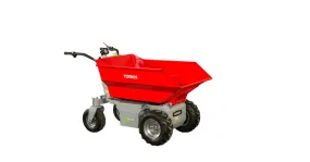 Elektrische dumper 500kg 245 liter hydraulisch kippen, batterij 48V Torros