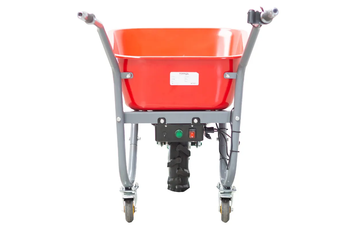 ELEKTRISCHE KRUIWAGEN 80L 150KG  BATTERIJ 40V / 6AH TORROS