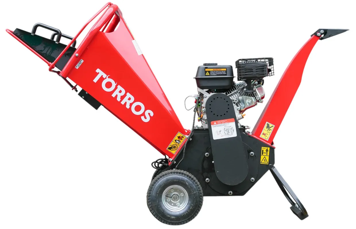 Hakselaar 6,5 pk 212 cc benzine 80 mm handstart Torros