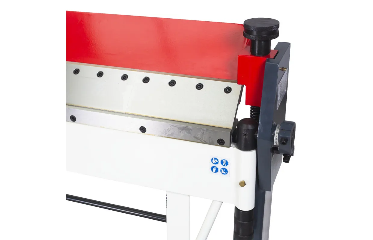 HAND EN VOETBEDIENDE ZETBANK WERKBREEDTE 1020 MM 0135° PLAATDIKTES TOT 2,5 MM GESEGMENTEERD BOVENMES TORROS