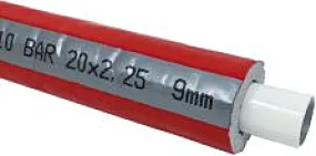 KE KELIT Kelox buis met isol. 9 mm Ø 20 x 2.5 mm rol 50 m rood
