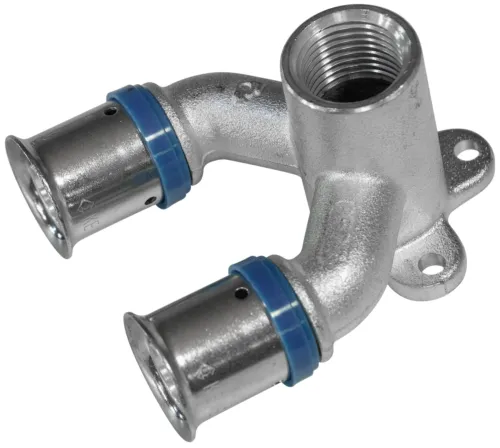 KE KELIT Kelox Ultrax dubbele muurplaat 20 mm pers x 1/2" bi.dr.