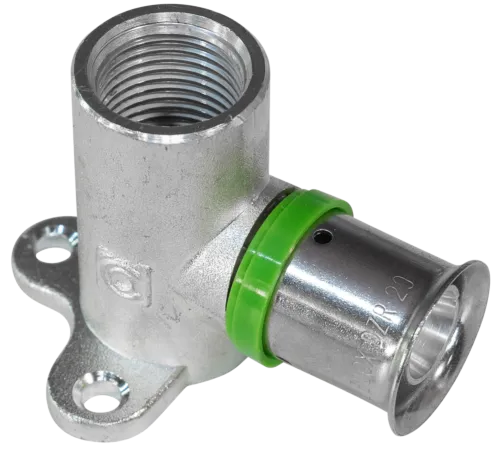 KE KELIT Steelox muurplaat 25 mm pers x 3/4" bi.dr