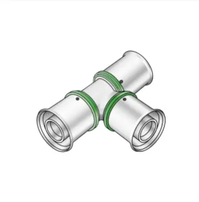 KE KELIT Steelox T-stuk Zeta 16 mm pers