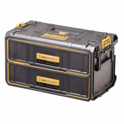 KOFFER MET 2 LADES DEWALT TOUGHSYSTEM 2.0