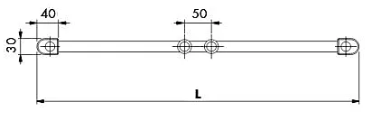 Korado Koralux KLTM handdoekradiator vlak wit mm H122 B75 791W