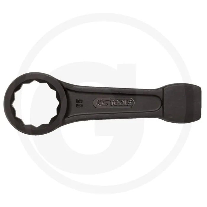 KS TOOLS RINGSLAGSLEUTEL, 100 MM  12KANT MET SCHLAGKANTE
