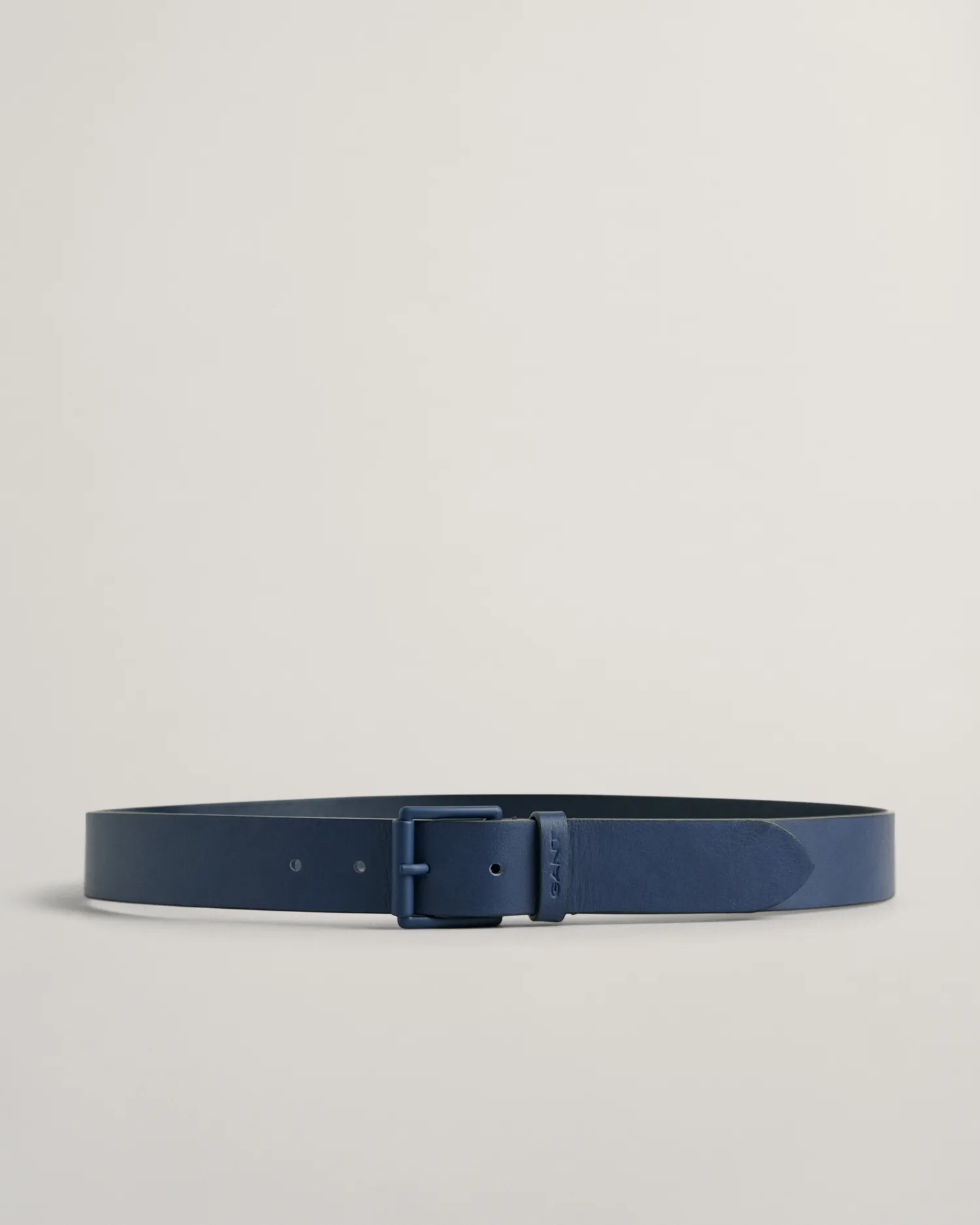 Leren riem met gesp in ton sur ton