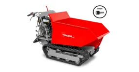 Mini rupsdumper kipbak 500kg 9pk 8 snelheden elektrische start  Torros