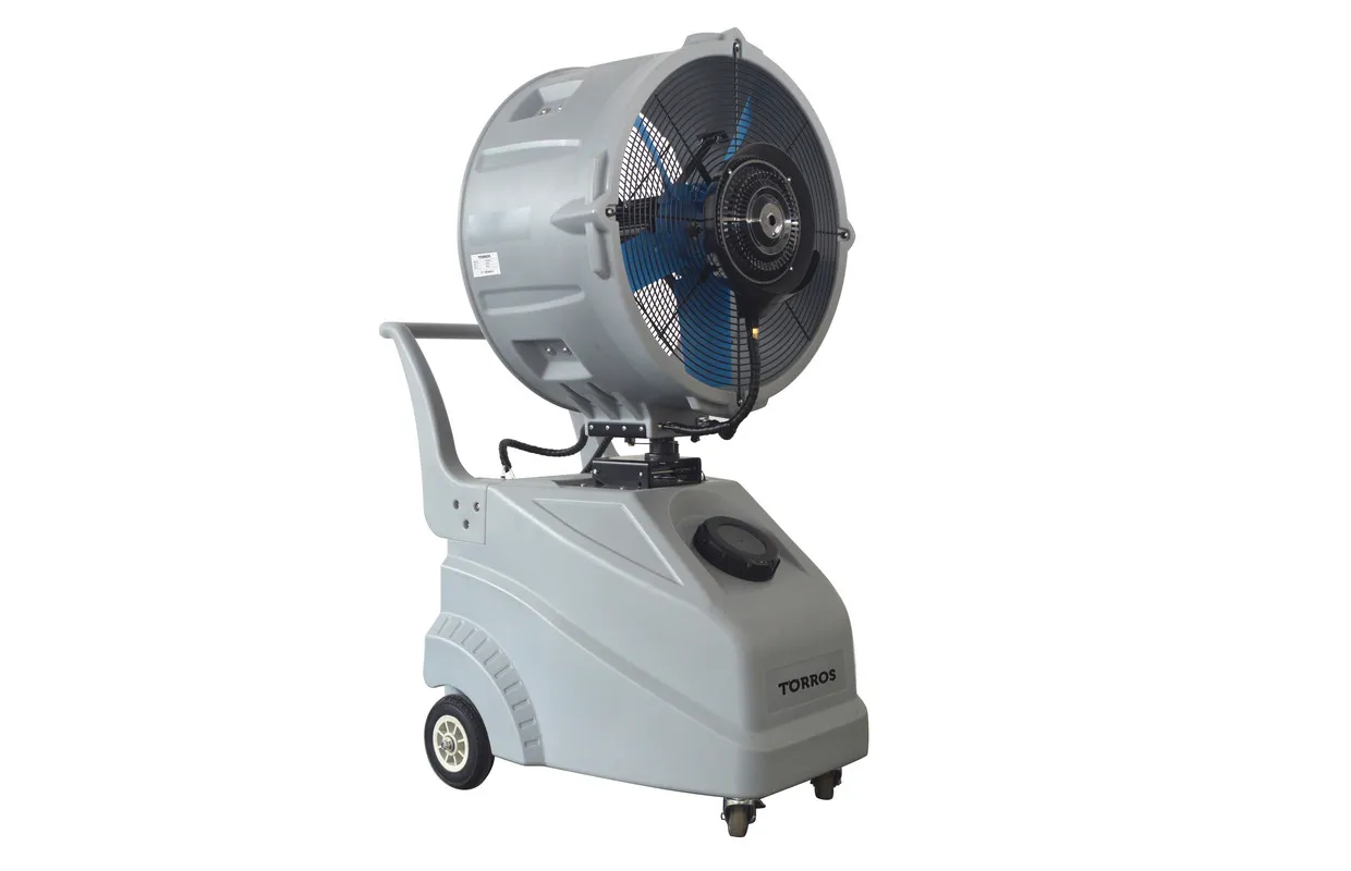 Mobiele vernevelaar 250m² 13500m³/u tank 160 liter Torros