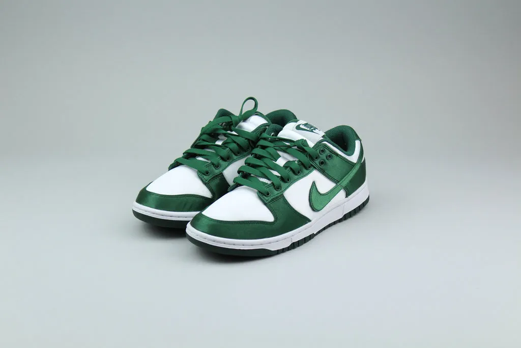NIKE DUNK LOW 'SATIN GREEN' (WOMEN'S)  SIZE 39 (ARCHIVE)