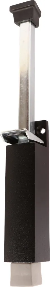OXLOC DEURVASTZETTER MET VEER ZWART 272X37MM SLAG: 120MM