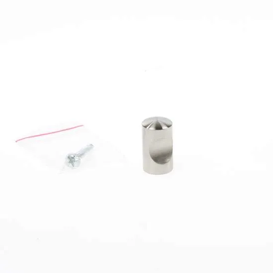 Oxloc Knop rond RVS 15mm