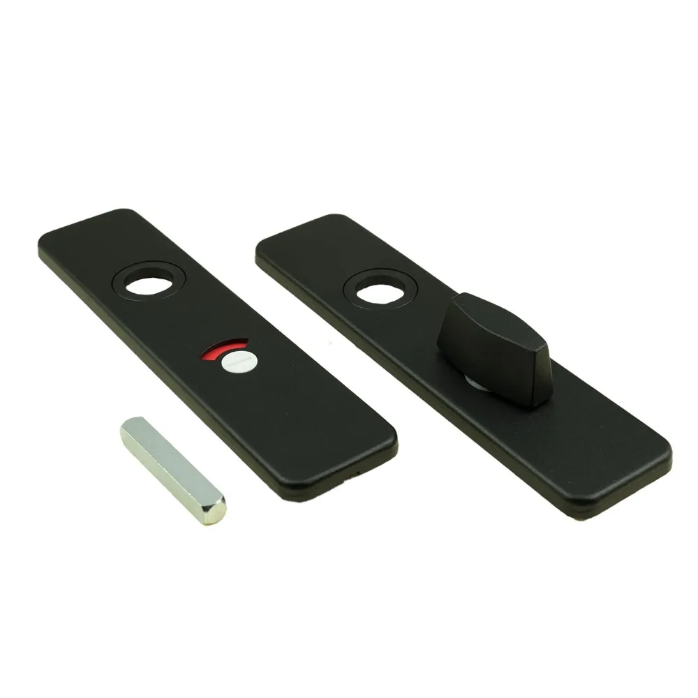 OXLOC KORTSCHILD WC8X63MM ALUMINIUM MAT ZWART 185X44MM SAINT DENIS