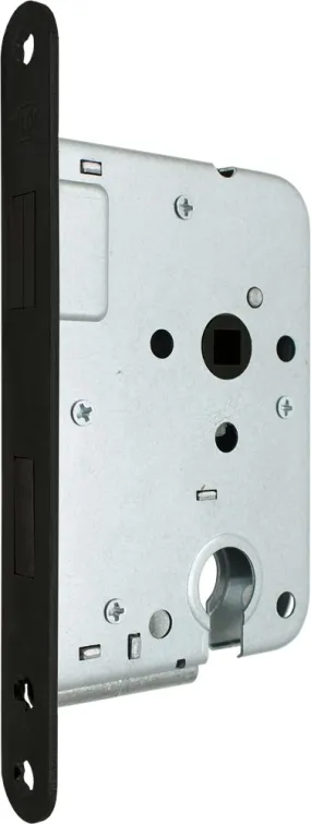 OXLOC MAGNEET DAG- EN NACHTSLOT MET ZWARTE VOORPLAAT DOORN: 50MM