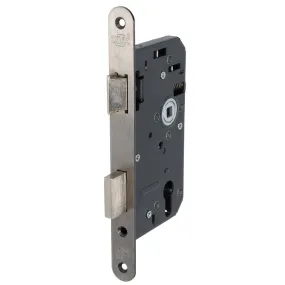 OXLOC VEILIGHEIDS CILINDERSLOT RVS VOORPLAAT DOORNMAAT: 60MM PC72 MET SLUITPLAAT LINKS