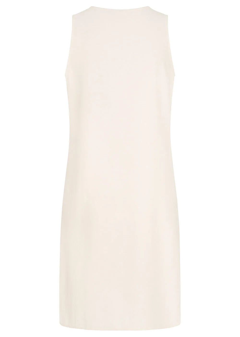 PIECES DAMES JURK MET VHALS EN KNOPEN BEIGE
