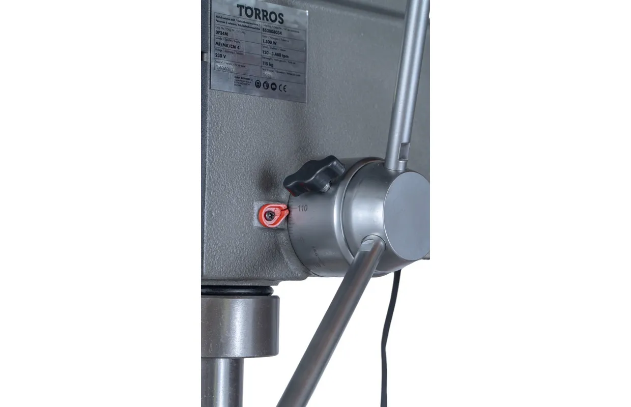 Professionele kolomboormachine boren tot ø 30 mm MK3 1,5 kW 230V met essentiiële toebehoren en koeleenheid Torros