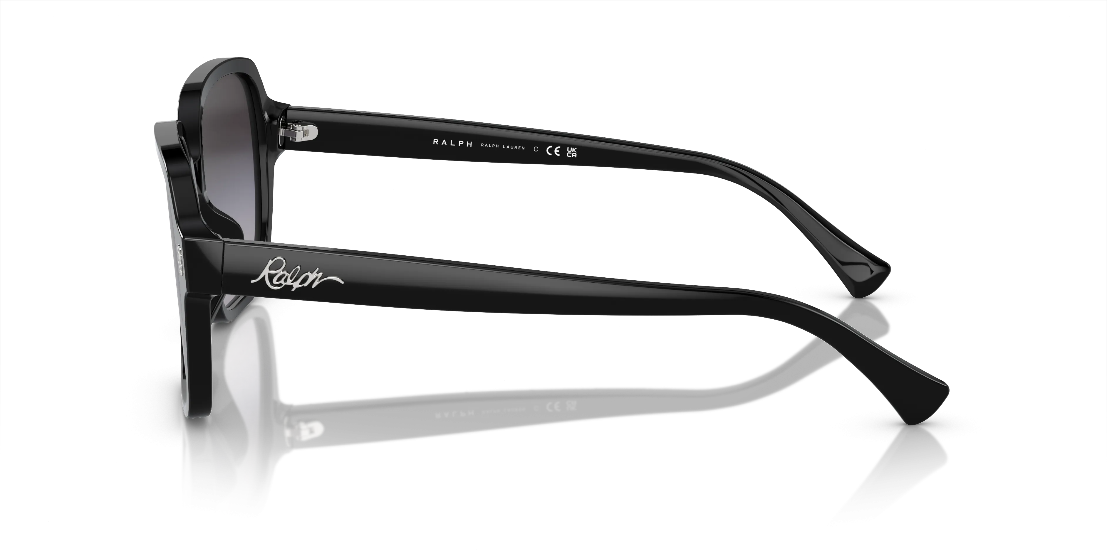 RALPH RA5304U L (57  16)  WITH GRIJS LENSES AND ZWART FRAME