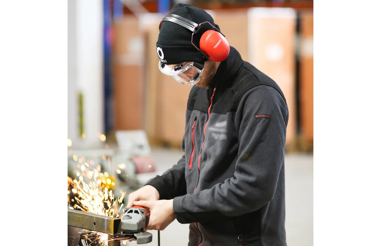 Veiligheidsset bril – oorbeschermer – muts Torros