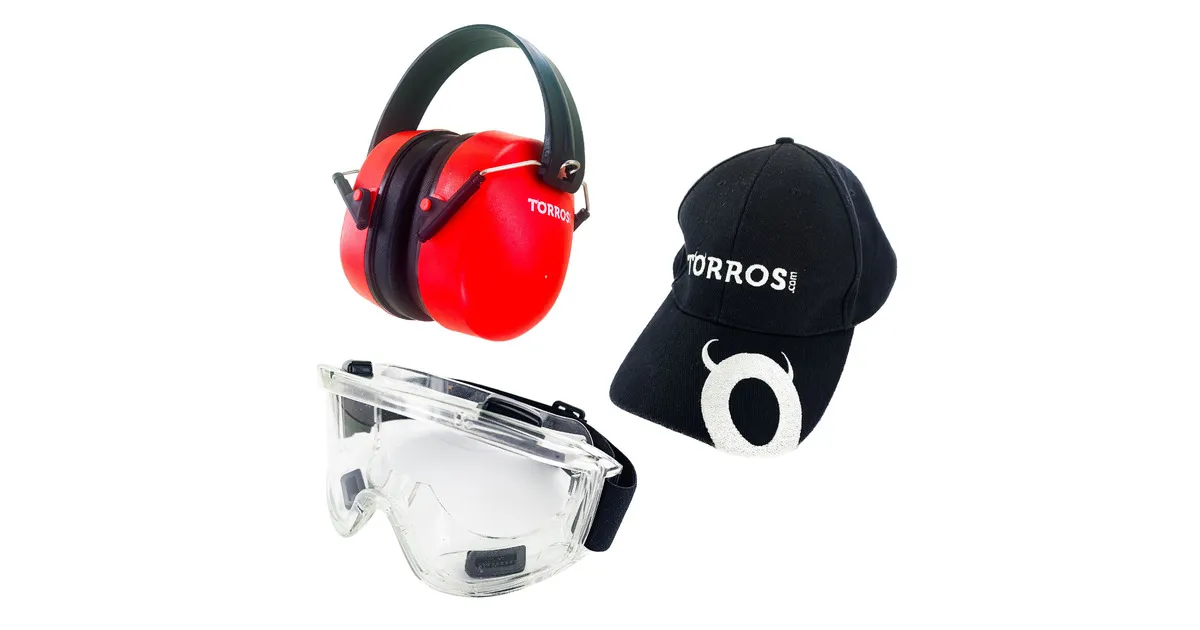 Veiligheidsset bril – oorbeschermer – pet Torros